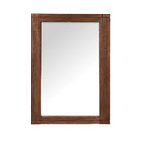 Avanity 24 in. Mirror for Kai in Brown Reclaimed Wood