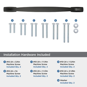 Amerock Appliance Pull Black Bronze 12 inch (305 mm) Center to Center Highland Ridge 1 Pack Drawer Pull Drawer Handle Cabinet Hardware