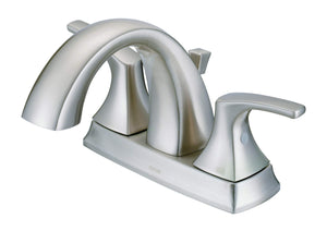 Gerber D307018BN Brushed Nickel Vaughn Two Handle Centerset Lavatory Faucet