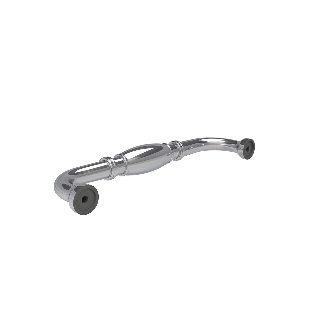 Amerock Cabinet Pull Polished Chrome 5-1/16 inch (128 mm) Center-to-Center Granby 1 Pack Drawer Pull Drawer Handle Cabinet Hardware