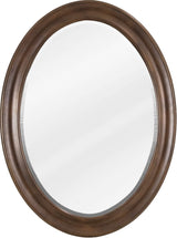 Jeffrey Alexander MIR2CLA-24-NU 23-3/4" W x 1" D x 31-1/2" H Nutmeg Clairemont mirror