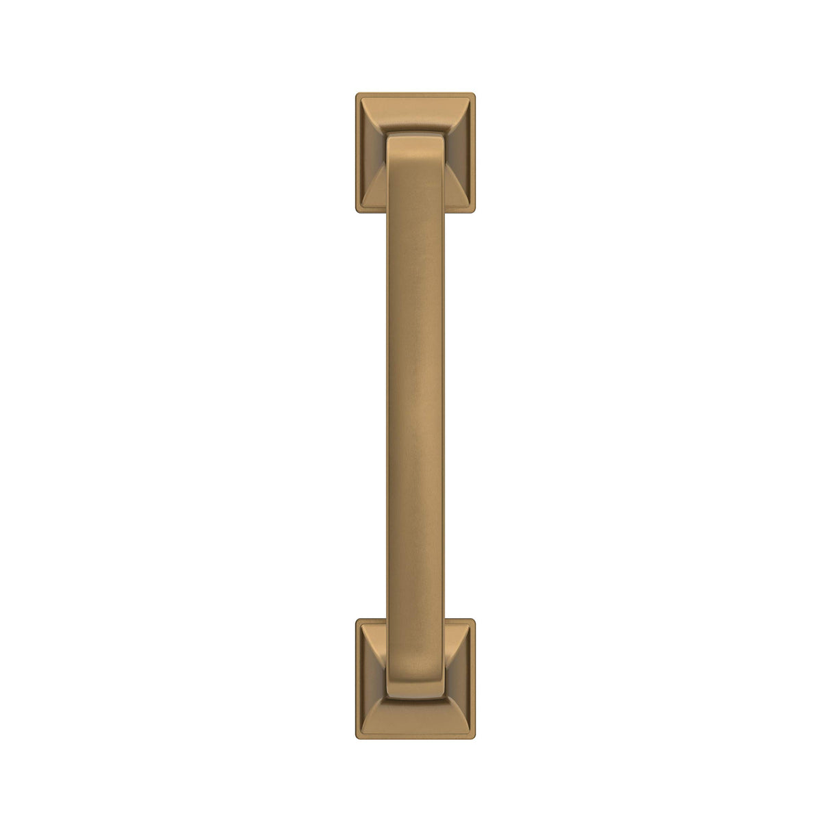 Amerock Cabinet Pull Champagne Bronze 3-3/4 inch (96 mm) Center-to-Center Ville 1 Pack Drawer Pull Cabinet Handle Cabinet Hardware