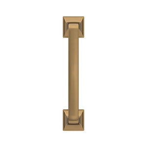 Amerock Cabinet Pull Champagne Bronze 3-3/4 inch (96 mm) Center-to-Center Ville 1 Pack Drawer Pull Cabinet Handle Cabinet Hardware