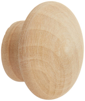 Amerock BP813-WD BP813WD Round Cabinet Knob, 1.5 Diameter, 39