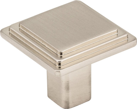 Elements 351L-BNBDL 1-1/4" Overall Length Brushed Pewter Square Calloway Cabinet Knob
