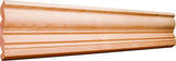 Hardware Resources SC16HMP 3/4" D x 2-1/4" H Hard Maple Standard Crown Moulding