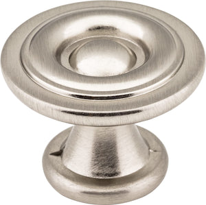 Elements 575SN 1-3/16" Diameter Satin Nickel Button Syracuse Cabinet Knob
