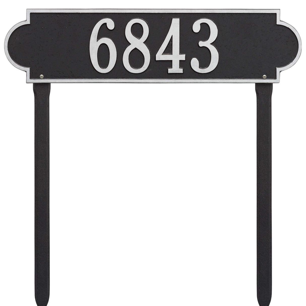 Whitehall 2995BS - Personalized Richmond Plaque -Estate- Lawn - 1 Line