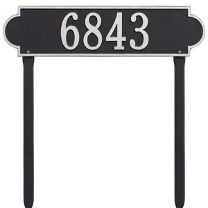 Whitehall 2995BS - Personalized Richmond Plaque -Estate- Lawn - 1 Line