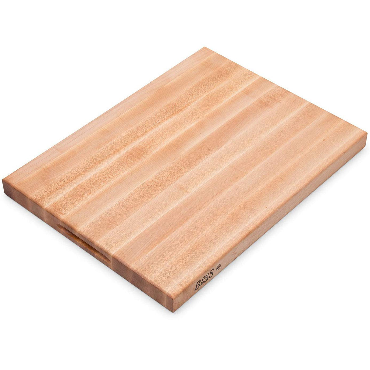 John Boos R2418 Maple Wood Reversible Cutting Board for Kitchen Prep, 24 x 18 Inches, 1.75 Inches Thick Edge Grain Rectangular Charcuterie Block 24X18X1.75 MPL-EDGE GR-