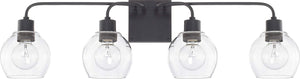 Capital Lighting 120041MB-426 Tanner 4 Light Vanity Matte Black