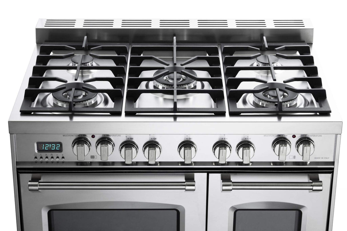 Verona VPFSGE365DSS Prestige 36" Dual Fuel Double Oven Range - Stainless Steel