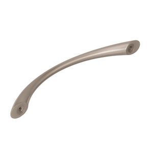 Amerock Cabinet Pull Satin Nickel 5-1/16 inch (128 mm) Center to Center Everyday Heritage 1 Pack Drawer Pull Drawer Handle Cabinet Hardware
