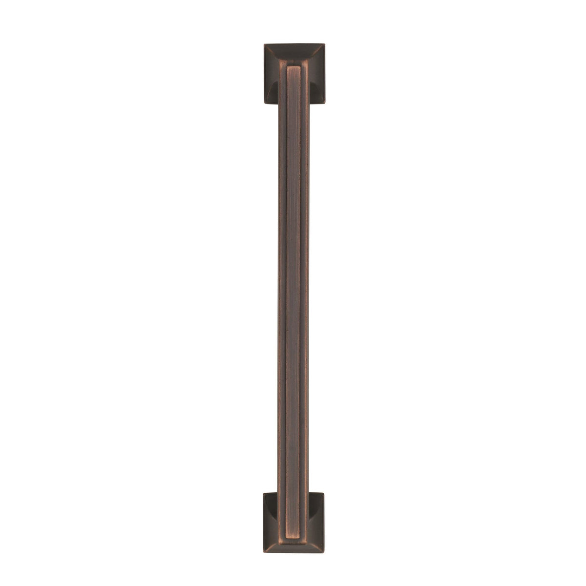 Amerock Cabinet Pull Oil Rubbed Bronze 6-5/16 inch (160 mm) Center to Center Mulholland 1 Pack Drawer Pull Drawer Handle Cabinet Hardware