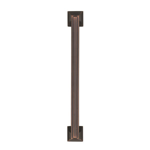 Amerock Cabinet Pull Oil Rubbed Bronze 6-5/16 inch (160 mm) Center to Center Mulholland 1 Pack Drawer Pull Drawer Handle Cabinet Hardware