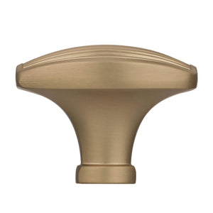 Amerock Cabinet Knob Golden Champagne 1-1/2 inch (38 mm) Length Sea Grass 1 Pack Drawer Knob Cabinet Hardware