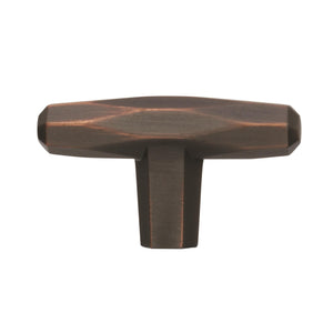 Amerock Cabinet Knob Oil Rubbed Bronze 2-1/2 inch (64 mm) Length St. Vincent 1 Pack Drawer Knob Cabinet Hardware