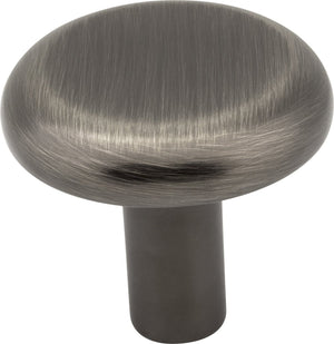 Elements 511BNBDL 1-1/4" Diameter Brushed Pewter Round Seaver Cabinet Knob