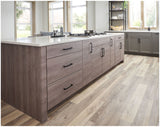 Jeffrey Alexander 177-160BNBDL 160 mm Center-to-Center Brushed Pewter Square Boswell Cabinet Pull