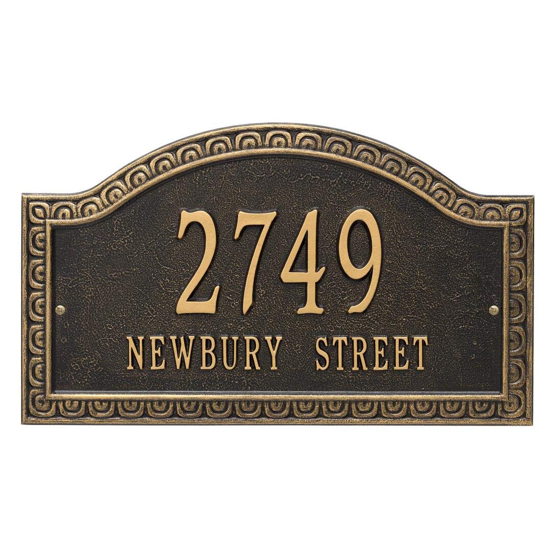 Whitehall 2917BG - Personalized Penhurst Plaque - Grande - Wall - 2 Line