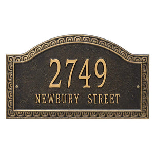 Whitehall 2917BG - Personalized Penhurst Plaque - Grande - Wall - 2 Line