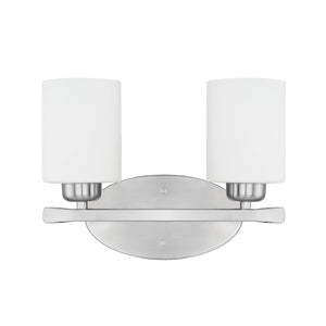 Capital Lighting 115221BN-338 Dixon 2 Light Vanity Brushed Nickel