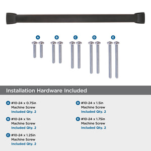 Amerock Appliance Pull Oil Rubbed Bronze 12 inch (305 mm) Center to Center Revitalize 1 Pack Drawer Pull Drawer Handle Cabinet Hardware
