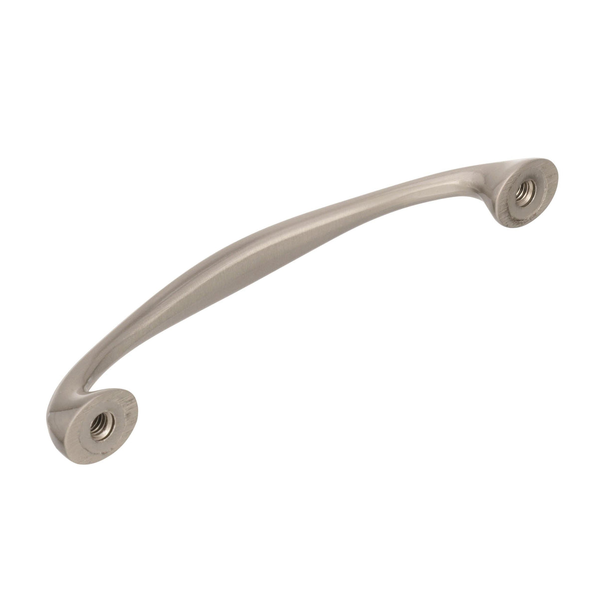 Amerock Cabinet Pull Satin Nickel 3-3/4 inch (96 mm) Center to Center Everyday Heritage 1 Pack Drawer Pull Drawer Handle Cabinet Hardware