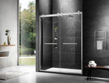 Essence 54'' * 76'' Framed Shower Door (Brushed Nickel)