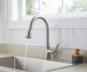 Gerber G0040164SS Viper Single Handle Pull-down Kitchen Faucet - Stainless Steel