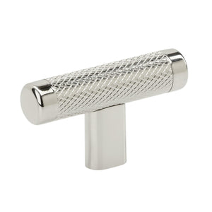 Amerock Kitchen Cabinet Knob Polished Nickel 2-5/8 in (67 mm) Bronx 1 Pack Furniture Hardware Bathroom Drawer Knob| Dresser Drawer Handle Cabinet Pull