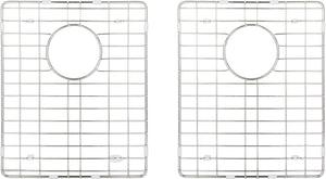 Hardware Resources HMS250-GRID Stainless Steel Bottom Grids for Handmade 50/50 Double Bowl Sink (HMS250)