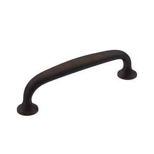 Amerock Cabinet Pull Oil Rubbed Bronze 3-3/4 inch (96 mm) Center-to-Center Renown 1 Pack Drawer Pull Cabinet Handle Cabinet Hardware