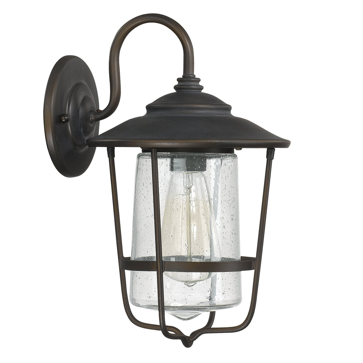 Capital Lighting 9601OB Creekside 1 Light Outdoor Wall Lantern Old Bronze