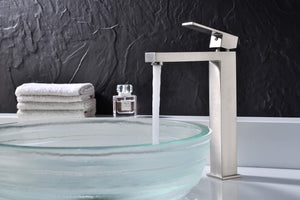 ANZZI L-AZ096 Enti Series Single Hole Single-Handle Vessel Bathroom Faucet in Polished Chrome