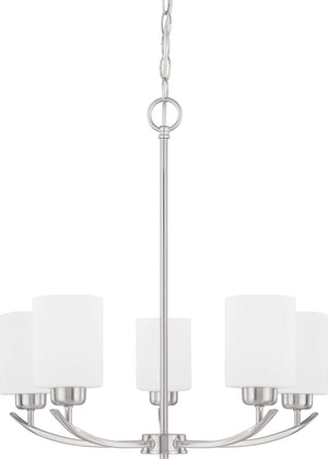 Capital Lighting 415251BN-338 Dixon 5 Light Chandelier Brushed Nickel