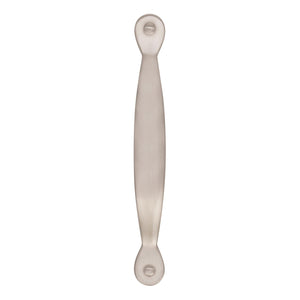 Amerock Cabinet Pull Satin Nickel 3 inch (76 mm) Center to Center Inspirations 1 Pack Drawer Pull Drawer Handle Cabinet Hardware