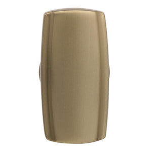 Amerock Cabinet Knob Golden Champagne 1-3/8 inch (35 mm) Length Highland Ridge 1 Pack Drawer Knob Cabinet Hardware