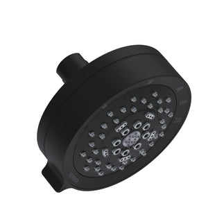 Gerber D460055BS Parma 4 1/2" 5-function Showerhead, 2.0GPM - Satin Black