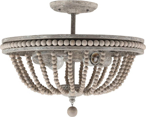 Capital Lighting 229521MS Kayla 2 Light Semi Flush Mystic Sand