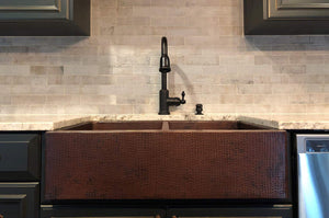 Premier Copper Products PCP-701ORB Solid Brass Soap and Lotion Dispenser, Oil Rubbed Bronze