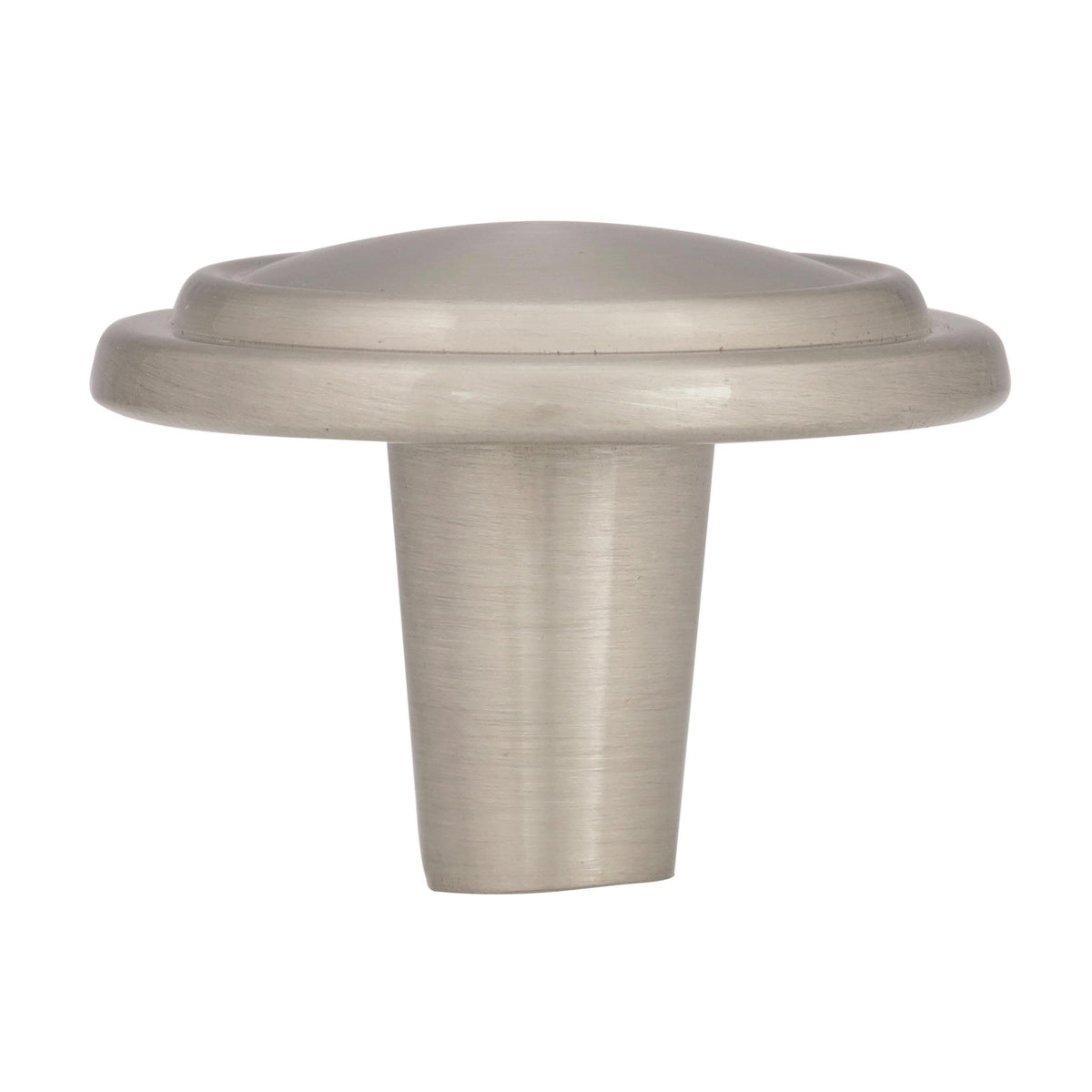 Amerock Cabinet Knob Satin Nickel 1-1/4 inch (32 mm) Diameter Everyday Heritage 1 Pack Drawer Knob Cabinet Hardware