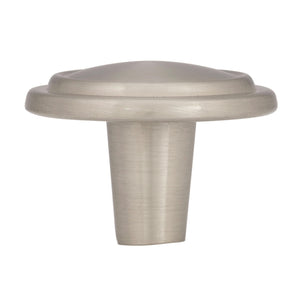 Amerock Cabinet Knob Satin Nickel 1-1/4 inch (32 mm) Diameter Everyday Heritage 1 Pack Drawer Knob Cabinet Hardware
