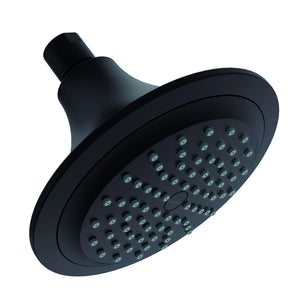 Gerber D460334BS Satin Black Lemora Single Function Showerhead, 1.5GPM