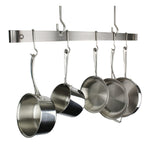 Enclume PR1848 SS 48" Offset Hook Ceiling Bar w/ 12 Hooks SS