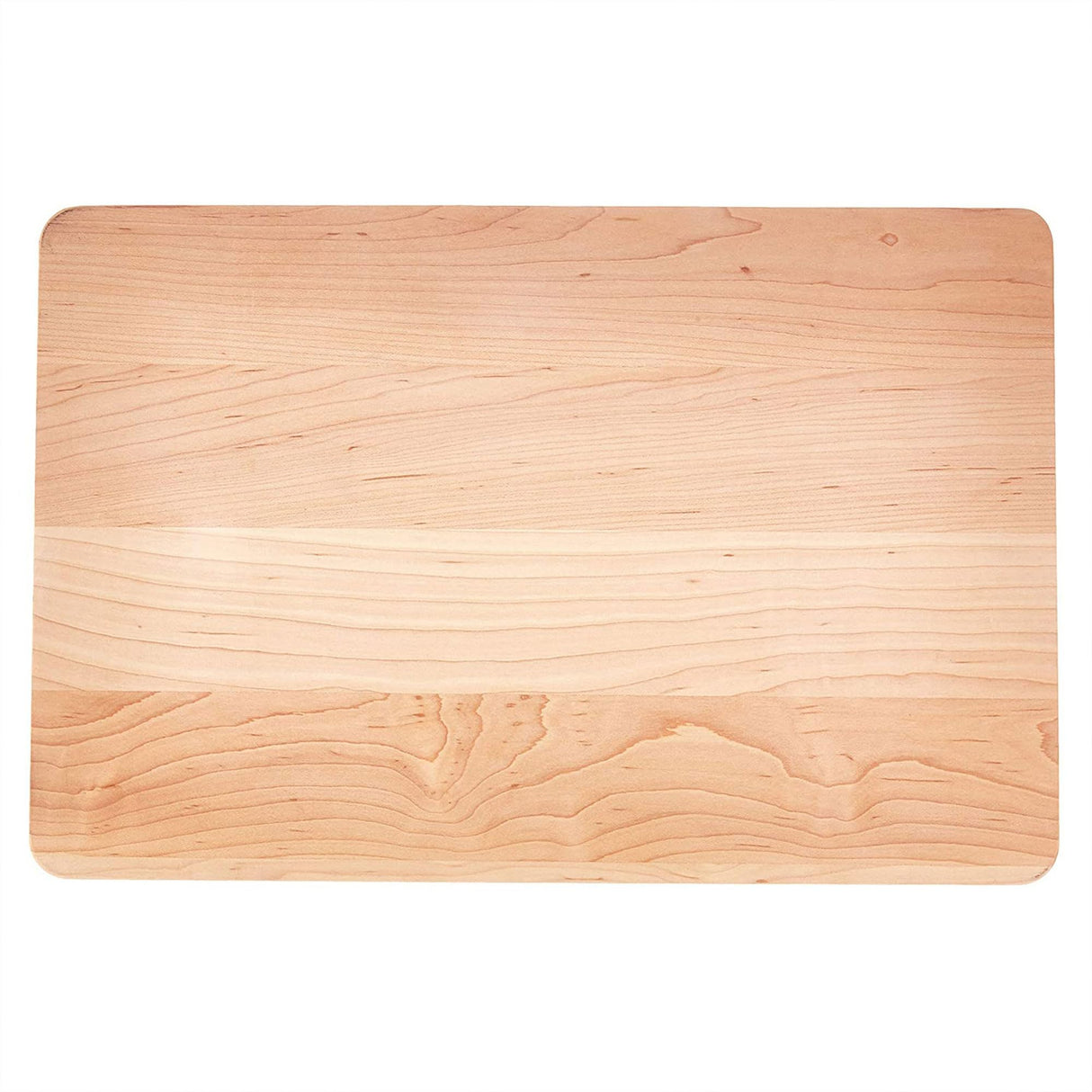 John Boos Chop-N-Slice Maple Wood Cutting Board for Kitchen Prep, 1" Thick, Small, Edge Grain, Rectangle Charcuterie Boos Block, 16" x 10", Reversible