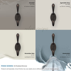 Amerock Large Coat Hook Wall Mount Oil Rubbed Bronze 1 Pack Robe Hook Towel Hook Entryway Hook Bathroom Hook