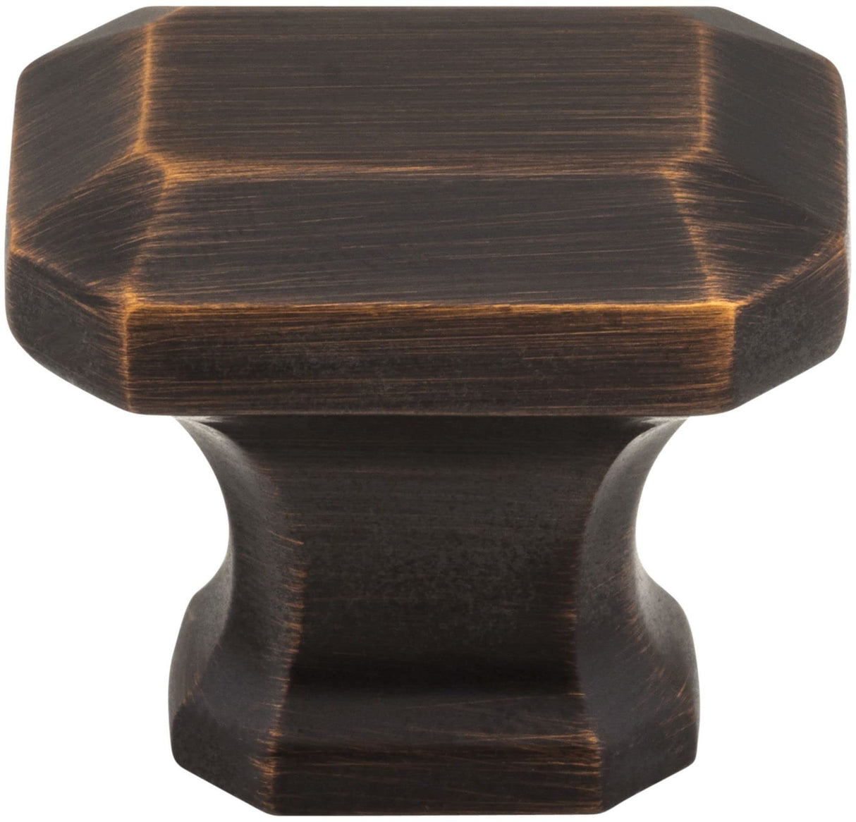 Jeffrey Alexander 165DBAC 1-1/4" Overall Length Brushed Oil Rubbed Bronze Emerald Ella Cabinet Knob