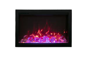 Amantii TRD-48-BESPOKE Traditional Bespoke - 48" Indoor / Outdoor Electric Insert Featuring, WiFi Compatibility, Bluetooth Connectivity, Multi Function Remote, and a Selection of Media Options