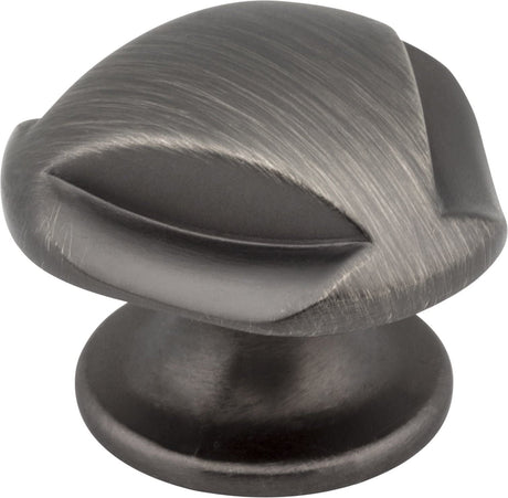 Jeffrey Alexander 915BNBDL 1-5/16" Overall Length Brushed Pewter Chesapeake Cabinet Knob